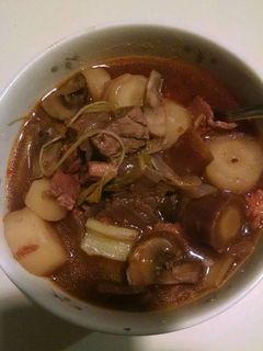 A picture of Hearty beef stew.