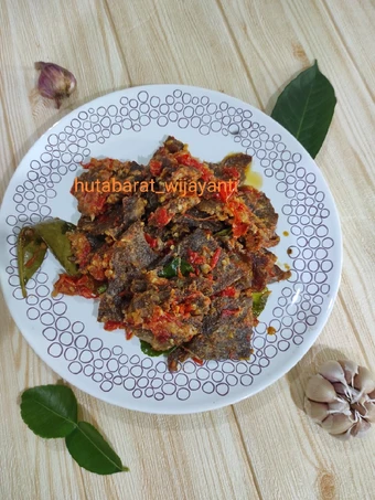 Langkah Gampang Menyiapkan Resep Dendeng Sapi Balado yang Sempurna Anti Ribet, Mantap