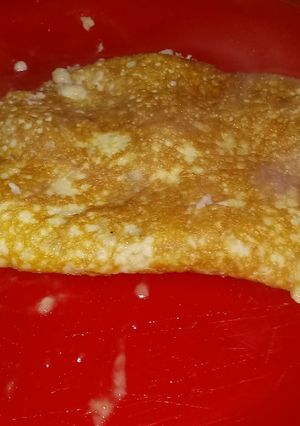 Una foto de Panqueque de banana y avena