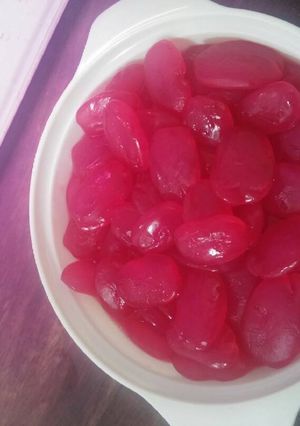 Foto resep Manisan kolang kaling sirup bango