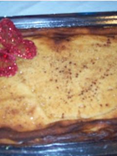 Una foto de Tarta de queso blanco