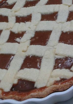 Una foto de Pasta Frola dulce de leche