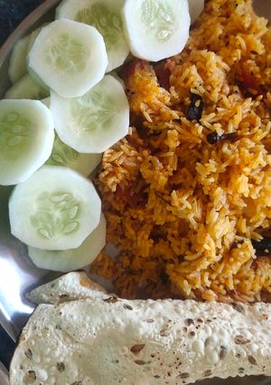 मसाला राइस(Masala rice recipe in hindi) रेसिपी मुख्य फोटो