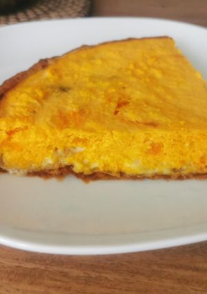 Une photo de Tarte automnale à la courge et à la tome