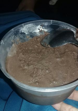 Foto resep Es Krim Brownies Gagal