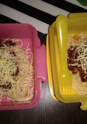 Foto resep Spaghetti beef bolognese