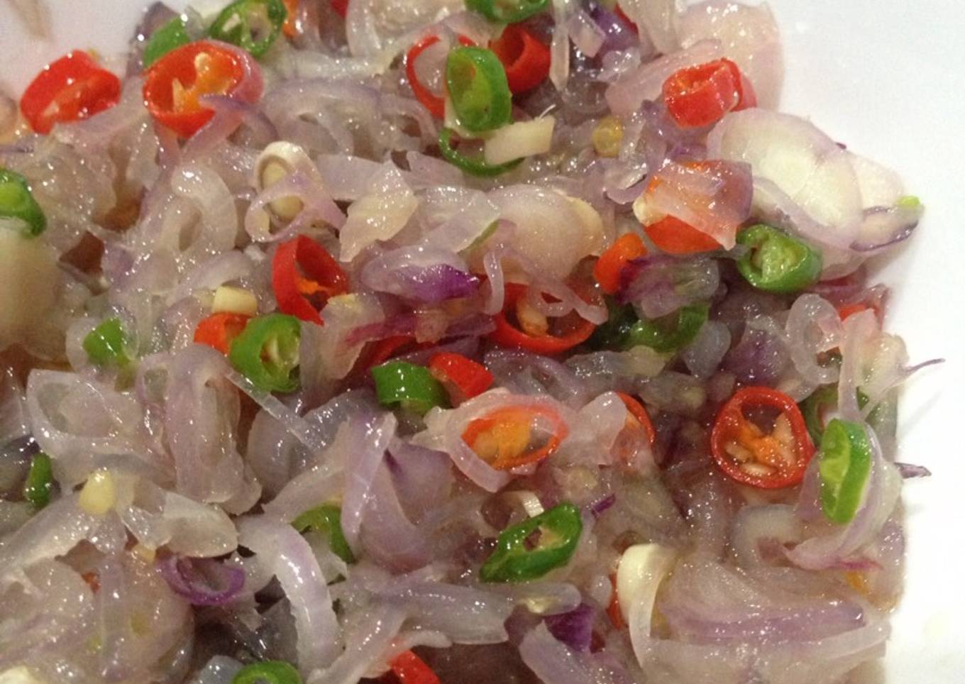Sambal matah ala bebek tepi sawah uenakkk - anti masuk angin