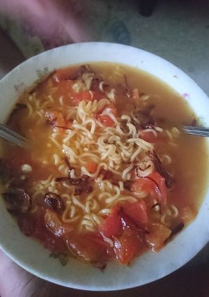 Foto resep Mie Rebus Tomat