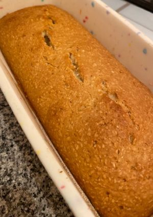 Una foto de Budín de coco