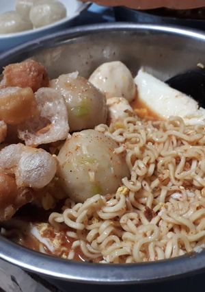 Foto resep Baso aci pedas kuah bumbu indomie