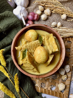 Foto resep Kari Tahu Telur Tempe