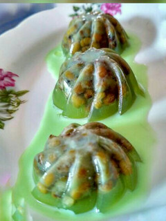 Foto resep Puding Kacang Hijau Pandan