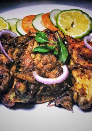 A picture of Grilled chicken.