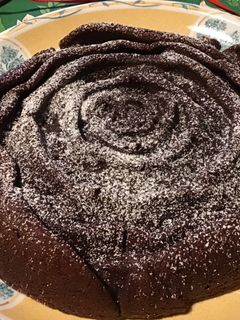Une photo de Gâteau fondant aux deux chocolats