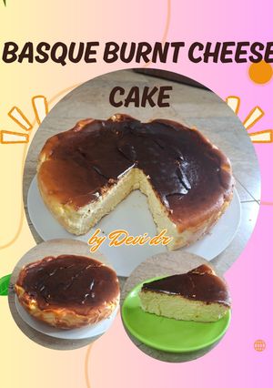 Foto resep Basque Burnt Cheese Cake