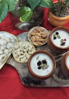 A picture of Makhana matka kulfi.