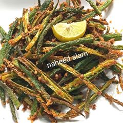 A picture of Kurkuri Bhindi.