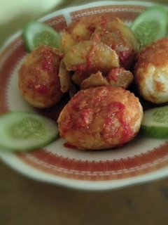 Foto resep Telur Jengkol balado