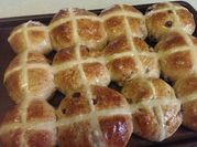 A picture of raisin yeast bread rolls