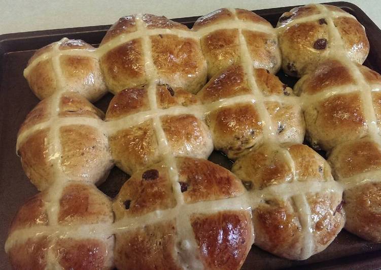 Recipe of Homemade Hot Cross Buns