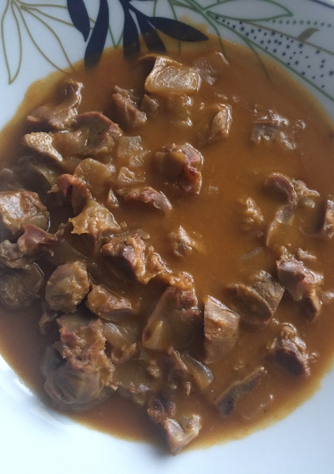 Una foto de Mollejas en salsa