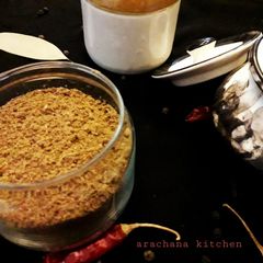 Homemade garam masala powder A picture of Homemade garam masala powder.