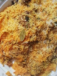صورة لوصفة برياني حيدراباد حارة مع لحمة خروف