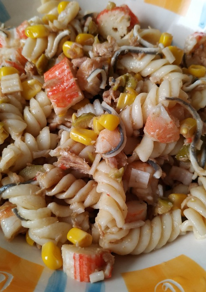 Una foto de Ensalada de verano de pasta