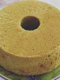 Pandan chiffon cake