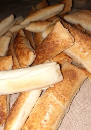 Una foto de Pañuelitos de canela