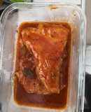 Lomo de cerdo a la ranchera