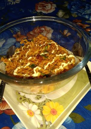A picture of Spicy pasta.