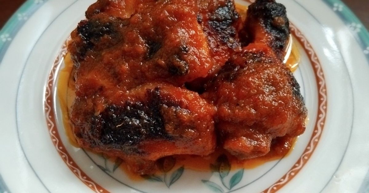 Ayam Bakar Bumbu Merah Pedas Manis