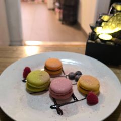 A picture of Macarons.