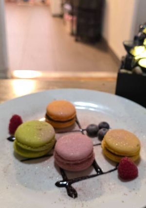 A picture of Macarons.