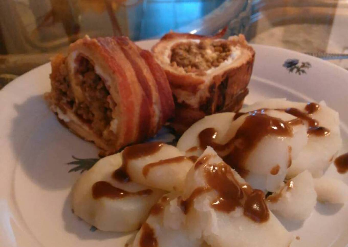 Pan relleno al horno