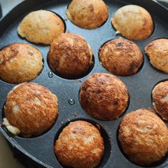 A picture of Banana Sooji  Rava Appam.