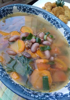 Foto resep Sop senerek/kacang merah