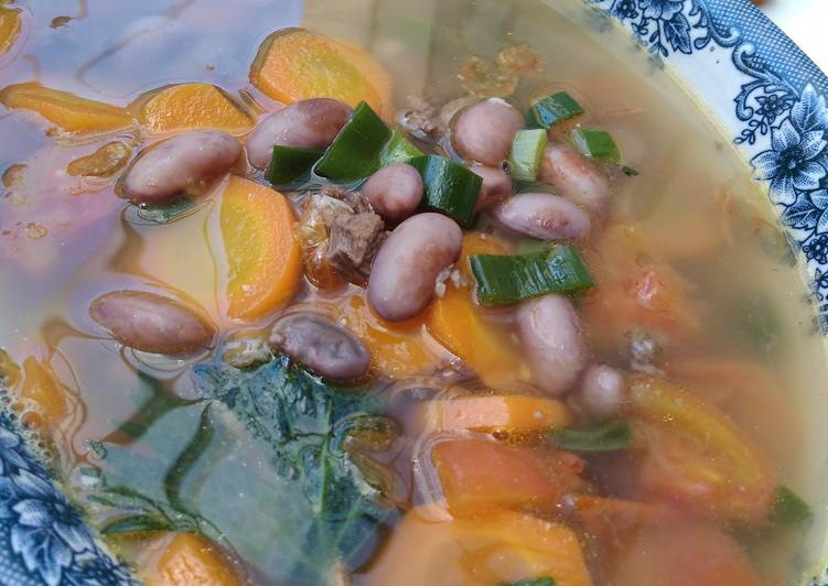 Resep Sop senerek/kacang merah Anti Gagal