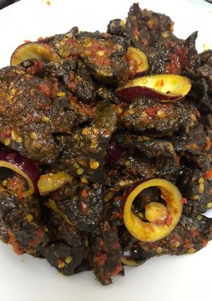 Gambar Paru Goreng Berlado