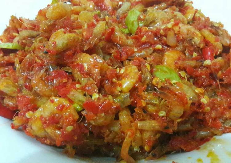 Resep Udang kriuk balado Anti Gagal