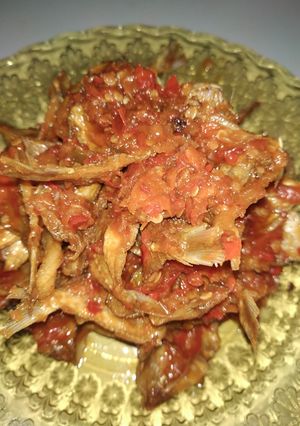 Foto resep Balado ikan asin kapas