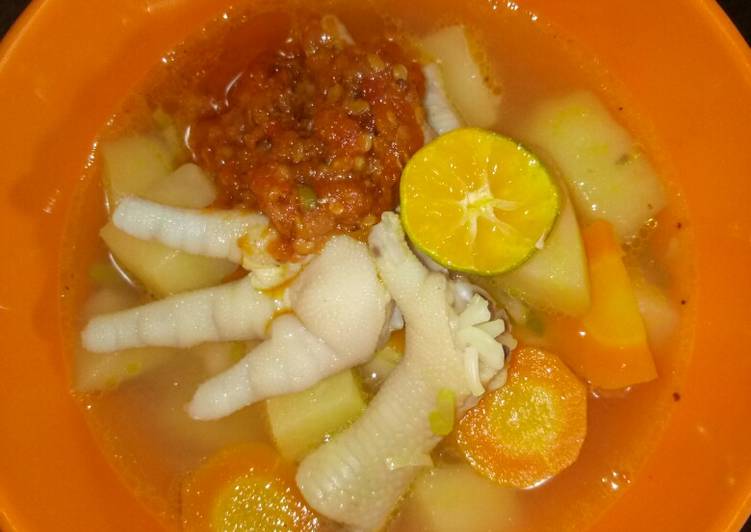 Resep Sop Ceker, Lezat