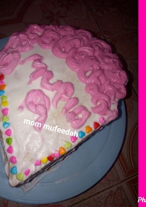 A picture of Vanilla cake.