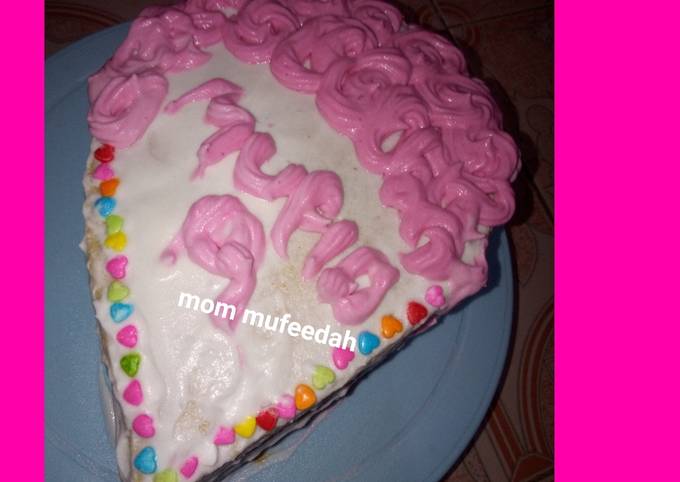 Recipe of Super Quick Vanilla cake