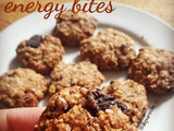 Oatmeal cookies energy bars