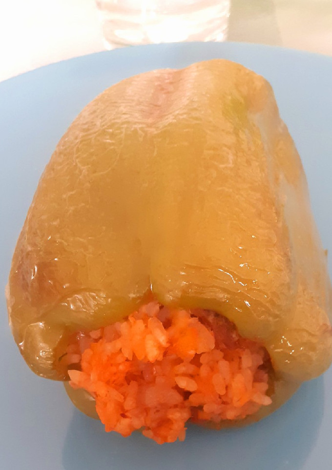 Una foto de Pimiento rellenos de aprovechamiento