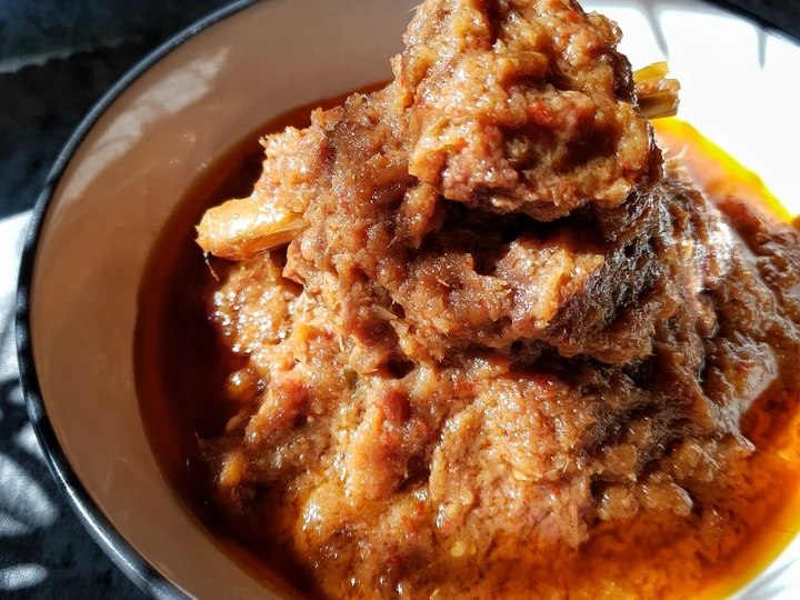 Langkah Mudah untuk Membuat Resep 156. Rendang Daging yang Sempurna Anti Ribet, Bisa Manjain Lidah