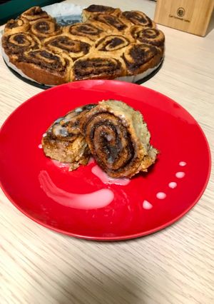 Gluténmentes fahéjas csiga recept fotója