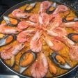 La reina de la mesa. Paella de marisco!!!